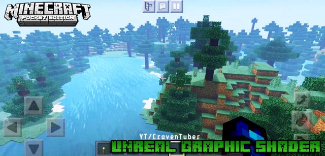 Скачать Unreal Graphic шейдер для MCPE 1.16 на Андроид