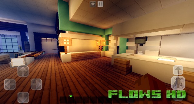 Текстуры Flows HD Modern на Майнкрафт ПЕ 1.2.10, Windows 10