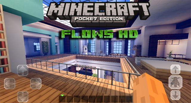 Текстуры Flows HD Modern на Майнкрафт ПЕ 1.2.10, Windows 10