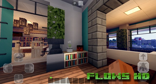 Текстуры Flows HD Modern на Майнкрафт ПЕ 1.2.10, Windows 10