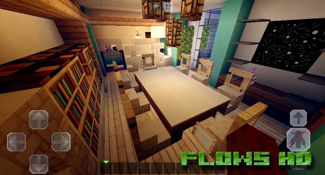 Текстуры Flows HD Modern на Майнкрафт ПЕ 1.2.10, Windows 10