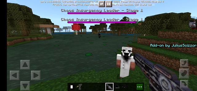 Мод SCP: JS Edition на оружие для Майнкрафт ПЕ 1.16