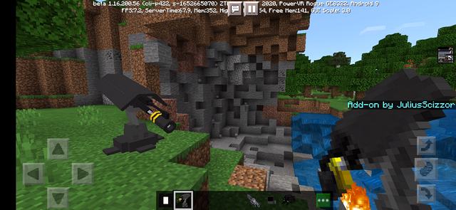 Мод SCP: JS Edition на оружие для Майнкрафт ПЕ 1.16