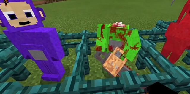 Мод Slendytubbies для Minecraft PE 1.16
