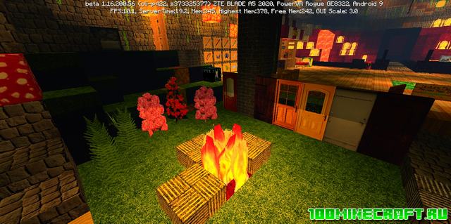 Текстур пак Realistic Pro 128x128 для Minecraft PE