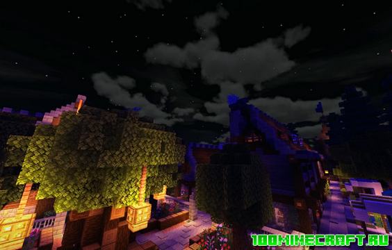 Шейдеры Haptic для Minecraft PE 1.16