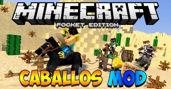 Мод для MCPE 0.11.1 на Андроид / Caballos