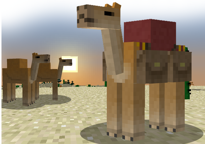 Мод Camel на Андроид для Minecraft PE 1.0.8