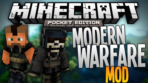 Скачать Майнкрафт мод/скрипт для Андроид на оружие / Modern Warfare