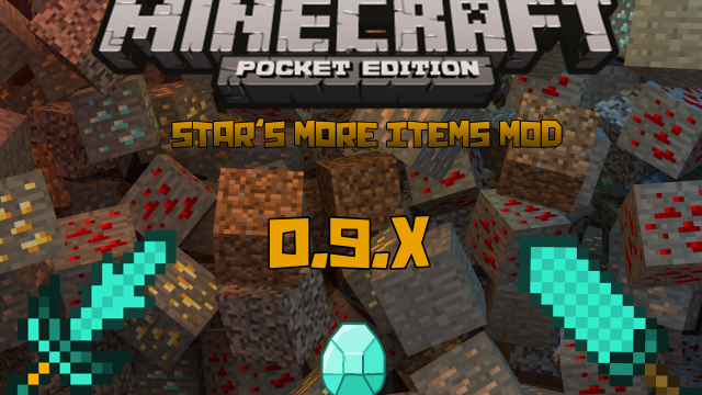 Скрипт мод для Майнкрафт PE 0.9.5 на Андроид/iOS - More Items