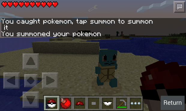 Скачать мод для MCPE 0.9.5 на Андроид / Pokedroid