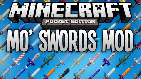 Мод для Андроид / MPCE 0.9.5 - Майнкрафт MoSword / Мечи