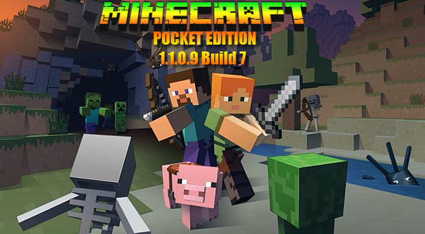 Скачать Майнкрафт ПЕ 1.1.0.9 Build 7 на Андроид
