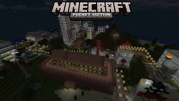 Скачать карту на iOS/Андроид - Liberty City для Майнкрафт Pocket Edition