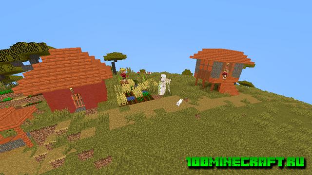 Скачать шейдеры World Curvature для Minecraft 1.16.5, 1.15