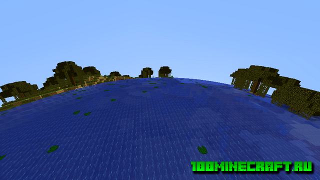 Скачать шейдеры World Curvature для Minecraft 1.16.5, 1.15