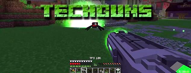 Майнкрафт 1.12.2 с модами - TechGuns