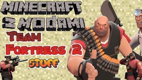 Майнкрафт 1.12.2 с модами - Team Fortress 2