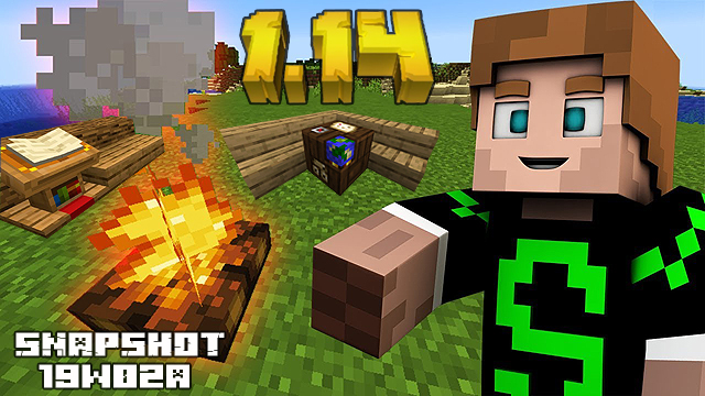 Скачать Майнкрафт 1.14 - Snapshot [19w02a]