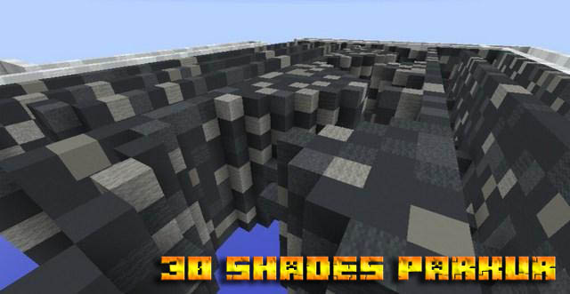 Карта паркур для Minecraft 1.12.2 / 30 Shades Of Parkour