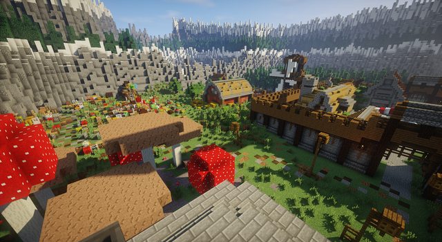 Скачать карту Glarthford на прохождение для Minecraft 1.12.2