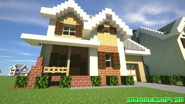 Карта City Hangston для Minecraft 1.16.5