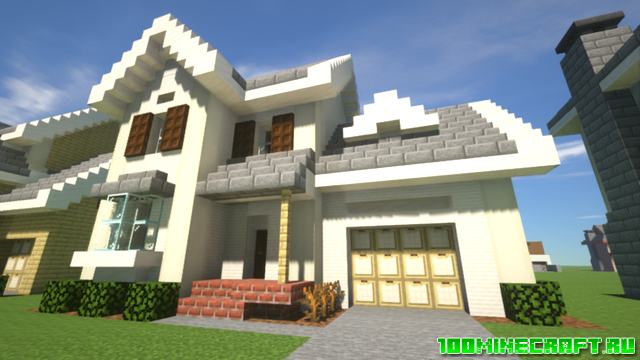Карта City Hangston для Minecraft 1.16.5