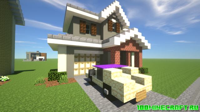 Карта City Hangston для Minecraft 1.16.5