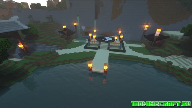 Карта Japanese town для Майнкрафт 1.16.5
