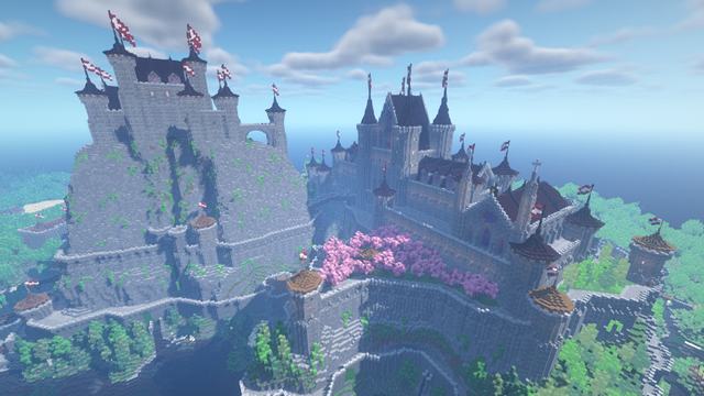 Карта для Майнкрафт 1.16.5 Medieval Castle