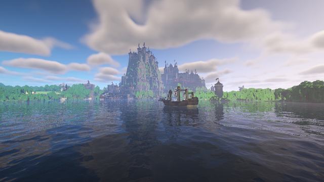 Карта для Майнкрафт 1.16.5 Medieval Castle