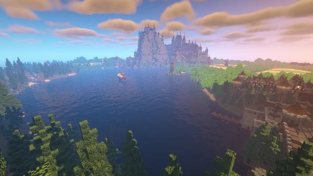 Карта для Майнкрафт 1.16.5 Medieval Castle