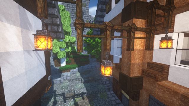 Карта для Майнкрафт 1.16.5 Medieval Castle