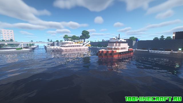 Карта Modern Town City для Minecraft 1.16.5