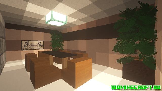 Карта Modern Town City для Minecraft 1.16.5