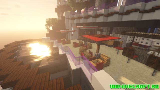 Карта Villa Moderne для Minecraft 1.16.5