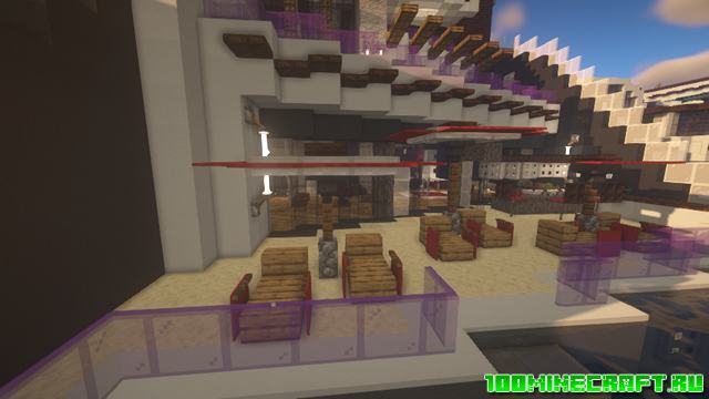 Карта Villa Moderne для Minecraft 1.16.5