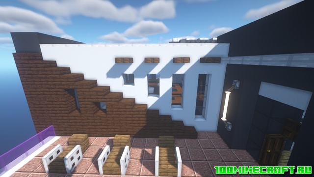 Скачать карту Villa Moderne для Minecraft 1.16.5