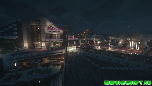 Карта Villa Moderne для Minecraft 1.16.5