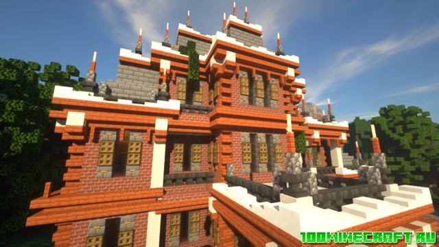 Скачать карту для Майнкрафт 1.16.5 | Summer Mansion