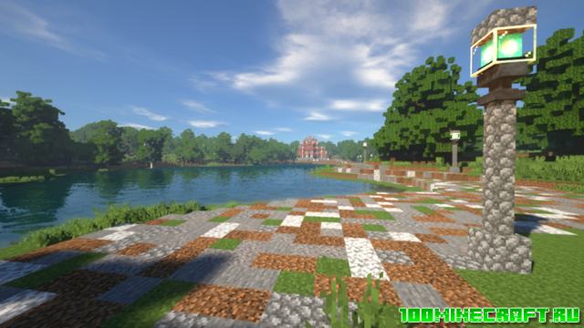 Скачать карту для Майнкрафт 1.16.5 | Summer Mansion