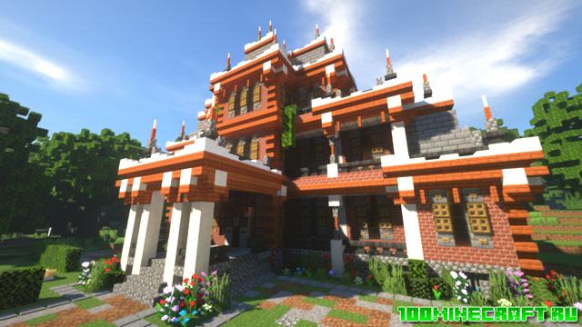 Скачать карту для Майнкрафт 1.16.5 | Summer Mansion