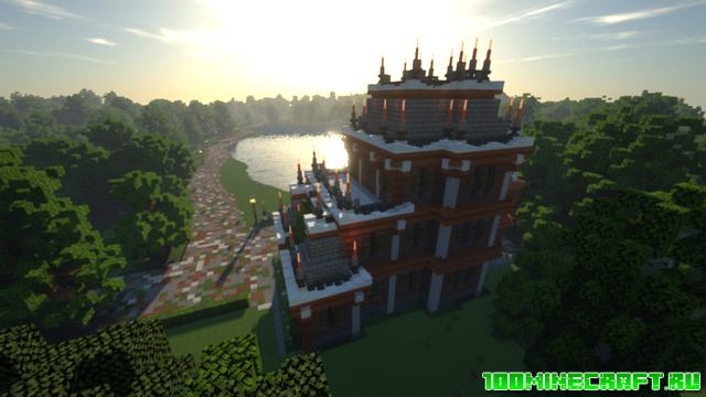 Скачать карту для Майнкрафт 1.16.5 | Summer Mansion