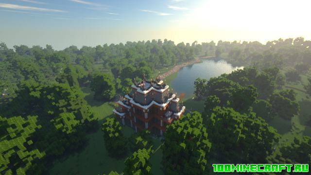 Скачать карту для Майнкрафт 1.16.5 | Summer Mansion