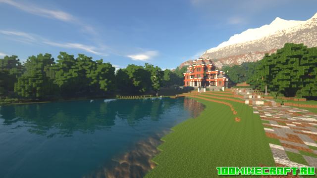 Скачать карту для Майнкрафт 1.16.5 | Summer Mansion