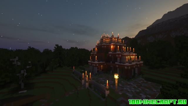 Скачать карту для Майнкрафт 1.16.5 | Summer Mansion