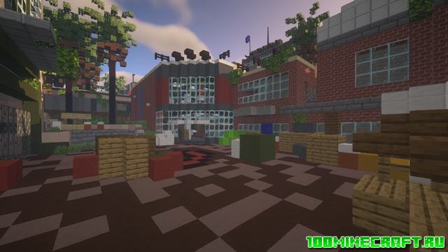 Скачать карту War City для Майнкрафт 1.16.5