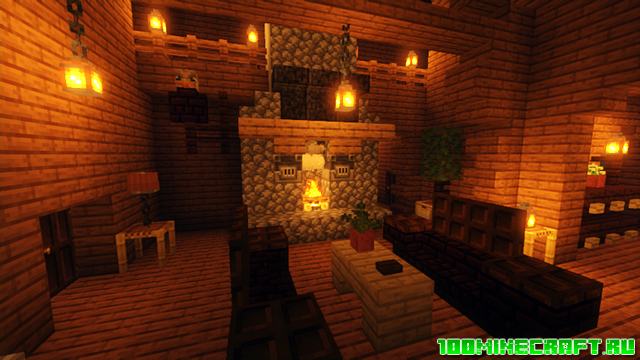 Карта для Minecraft 1.16.5 | Лесной особняк
