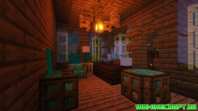 Карта для Minecraft 1.16.5 | Лесной особняк