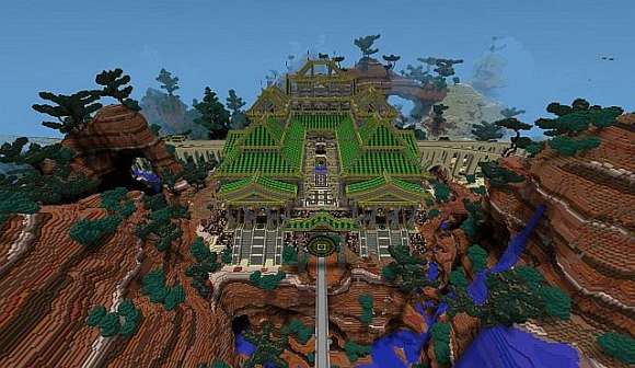 Карта Earth Kingdom для Майнкрафт / Скачать бесплатно
